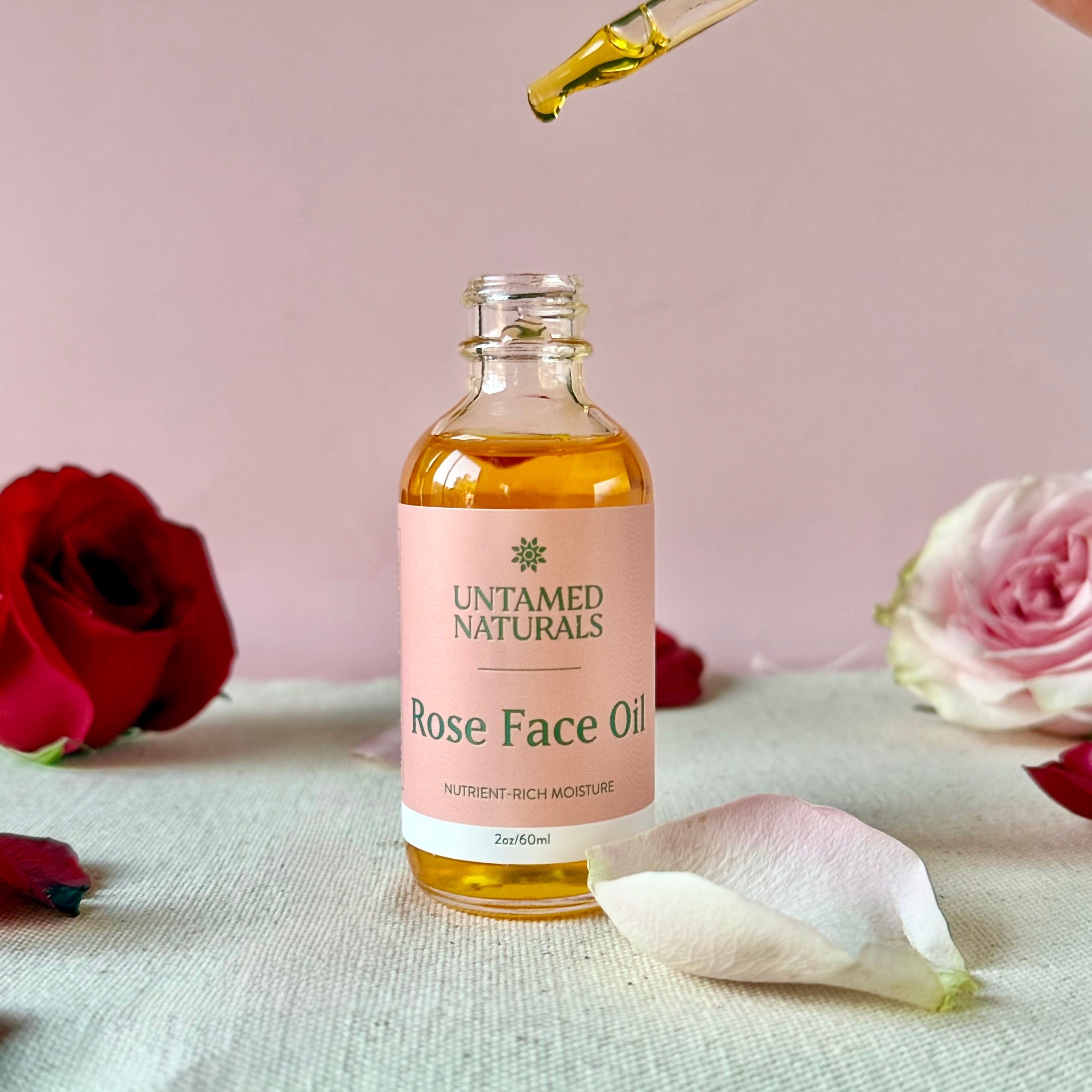 UnTamed Naturals All Products Rose Face Oil