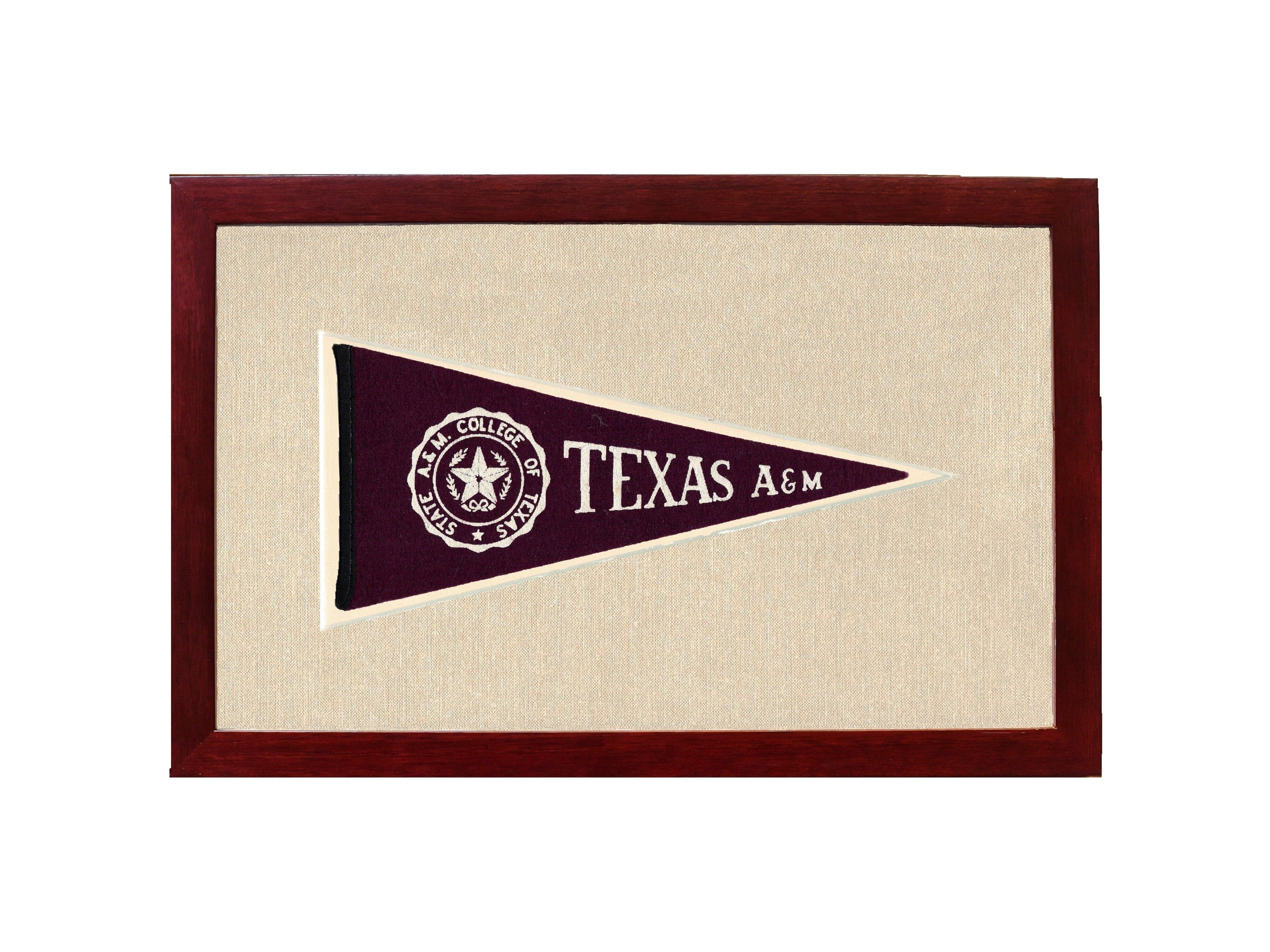 Americana Memories Vintage Pennants and Memorabilia Vintage Texas A&amp;M Pennant