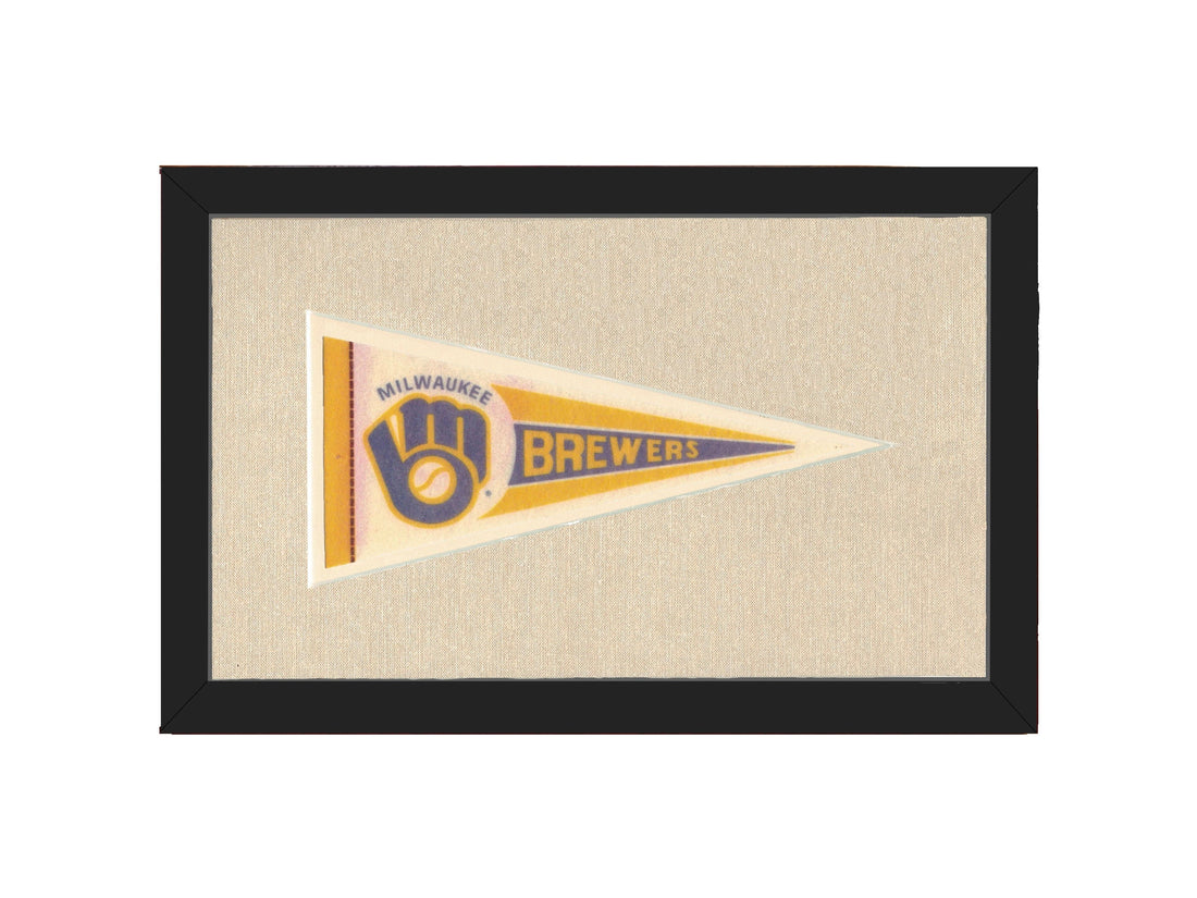 Americana Memories Vintage Pennants and Memorabilia Vintage Milwaukee Brewery Pennant