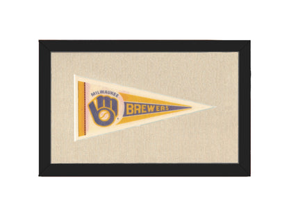 Americana Memories Vintage Pennants and Memorabilia Vintage Milwaukee Brewery Pennant