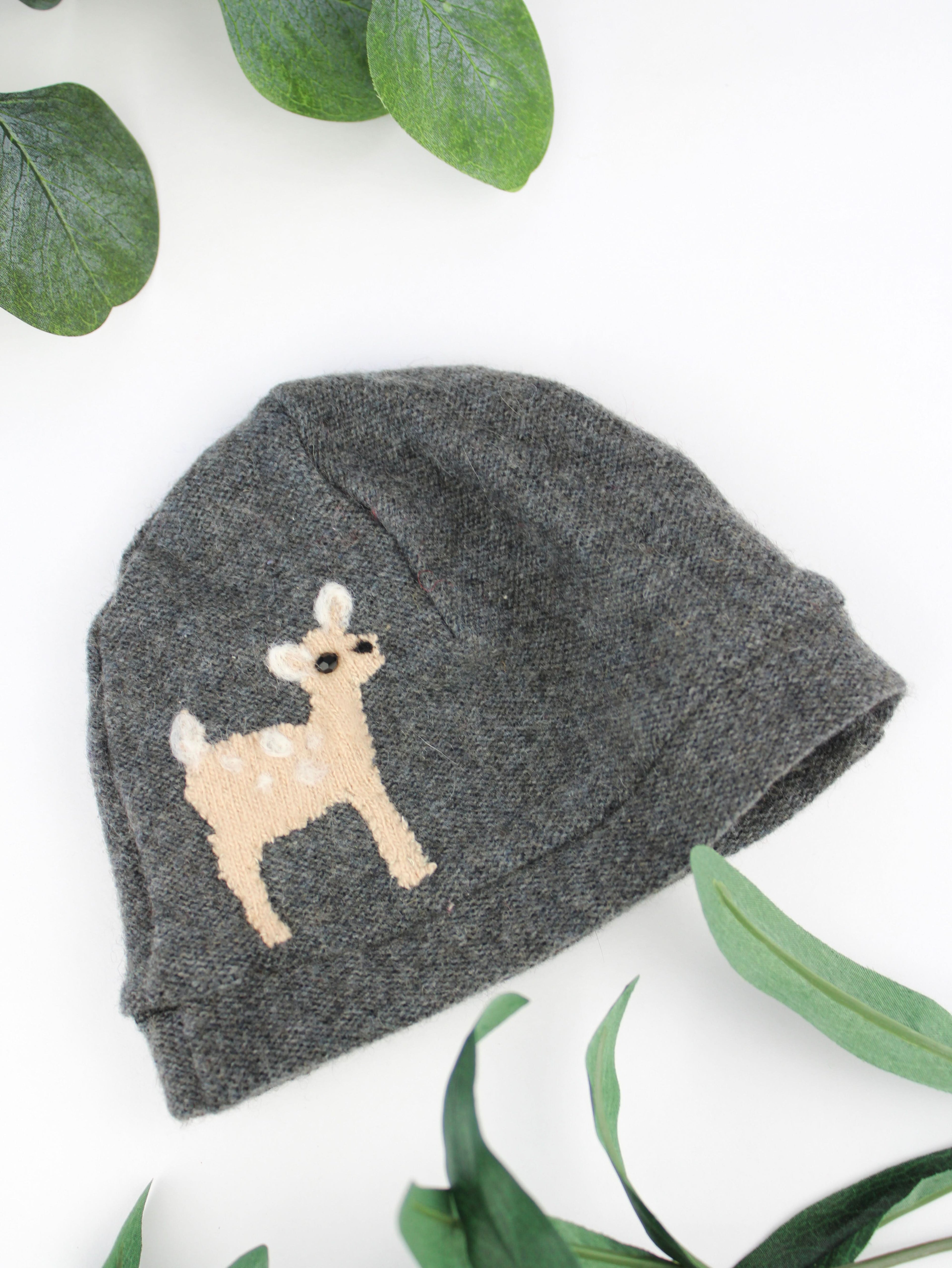Fawn Cashmere Hat - Newborn - My American Goods