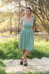 Field Day Dress Agnes dress in Sage Challis