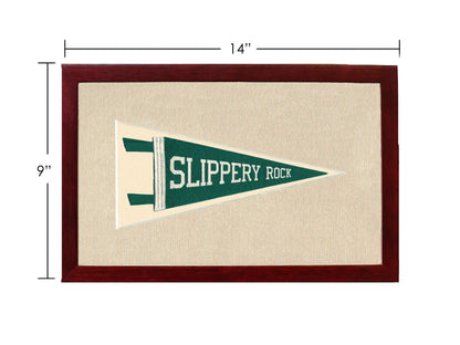 Americana Memories Vintage Pennants and Memorabilia Vintage Slippery Rock University Pennant