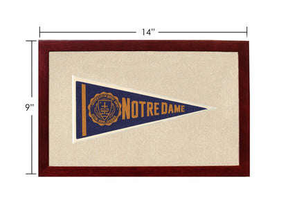 Vintage Notre Dame Pennant