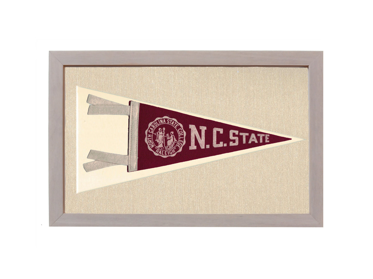 Vintage NC State Pennant