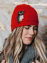Owl Cashmere Hat - Adult/Big Kid - My American Goods