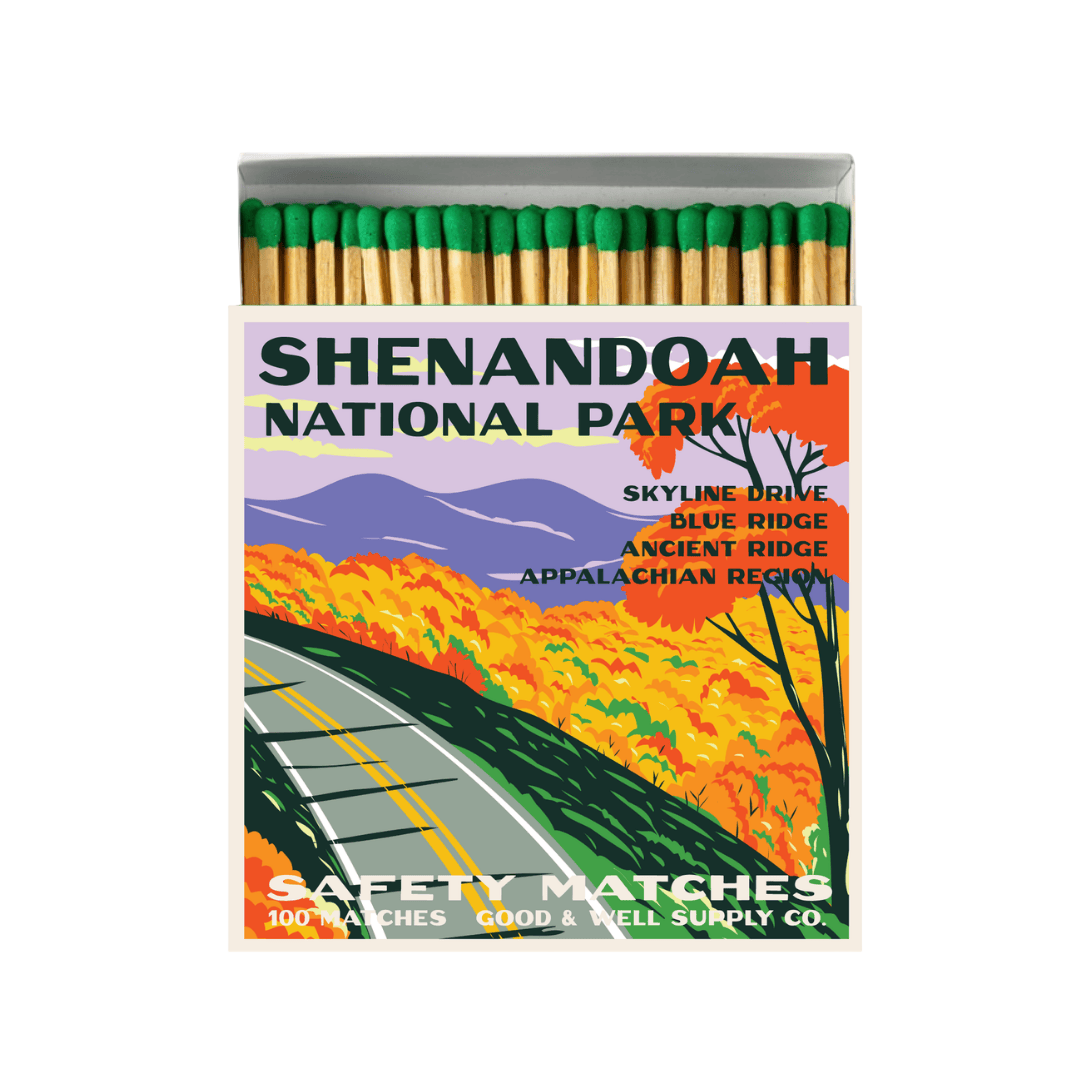 Good &amp; Well Supply Co. Shenandoah Vintage National Park Cabin Matches