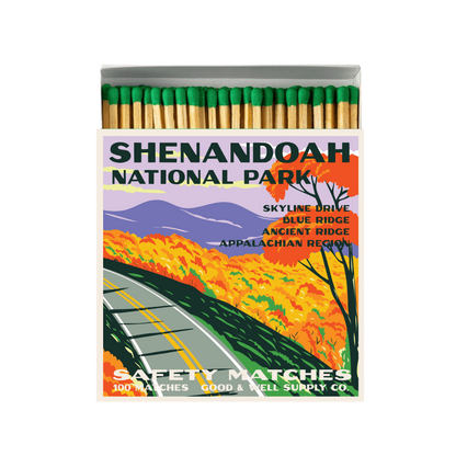Good &amp; Well Supply Co. Shenandoah Vintage National Park Cabin Matches