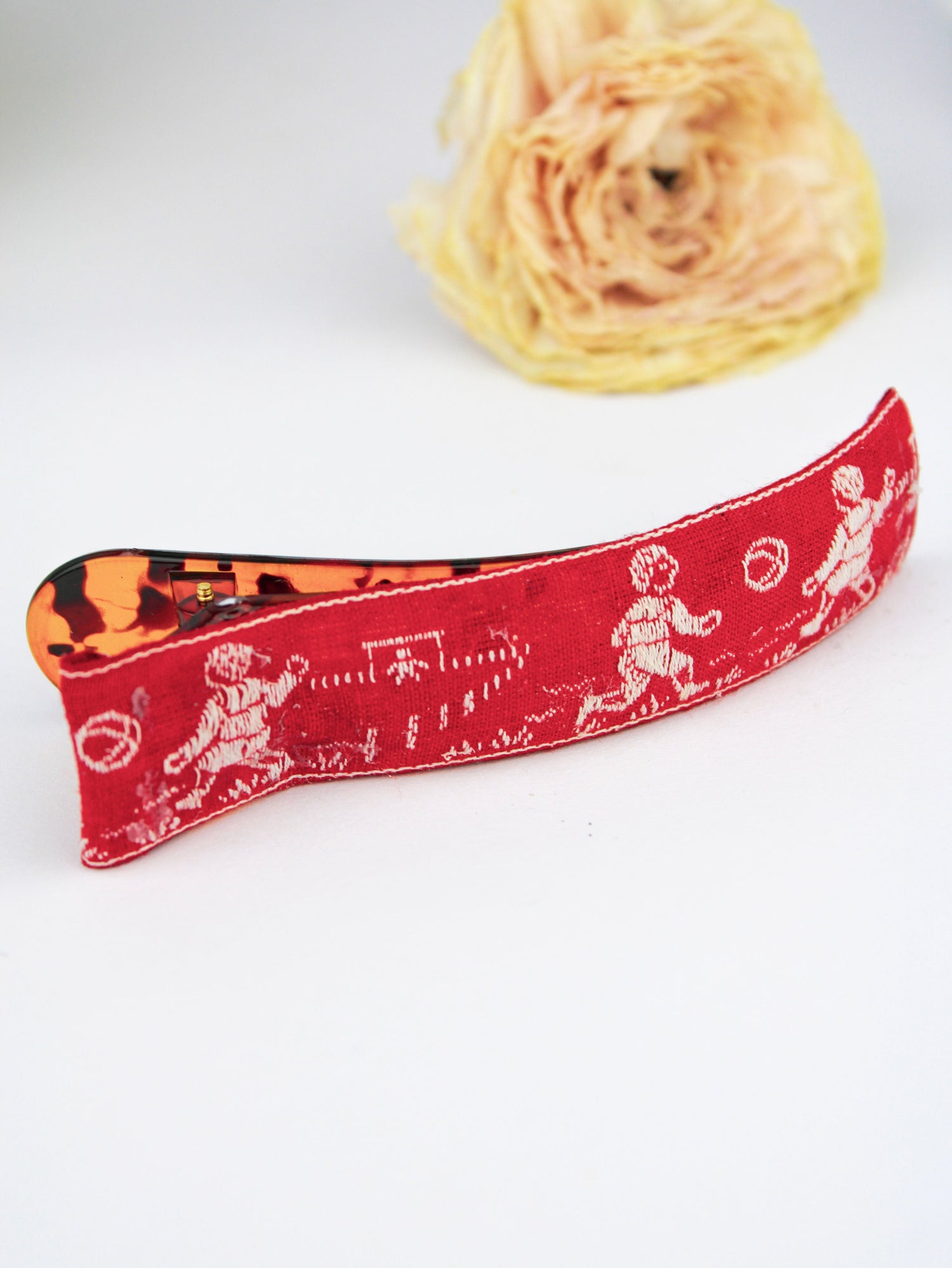 French Football Soccer Hair Clip - My American Goods