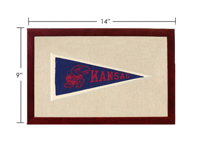 Americana Memories Vintage Pennants and Memorabilia Vintage University of Kansas Pennant