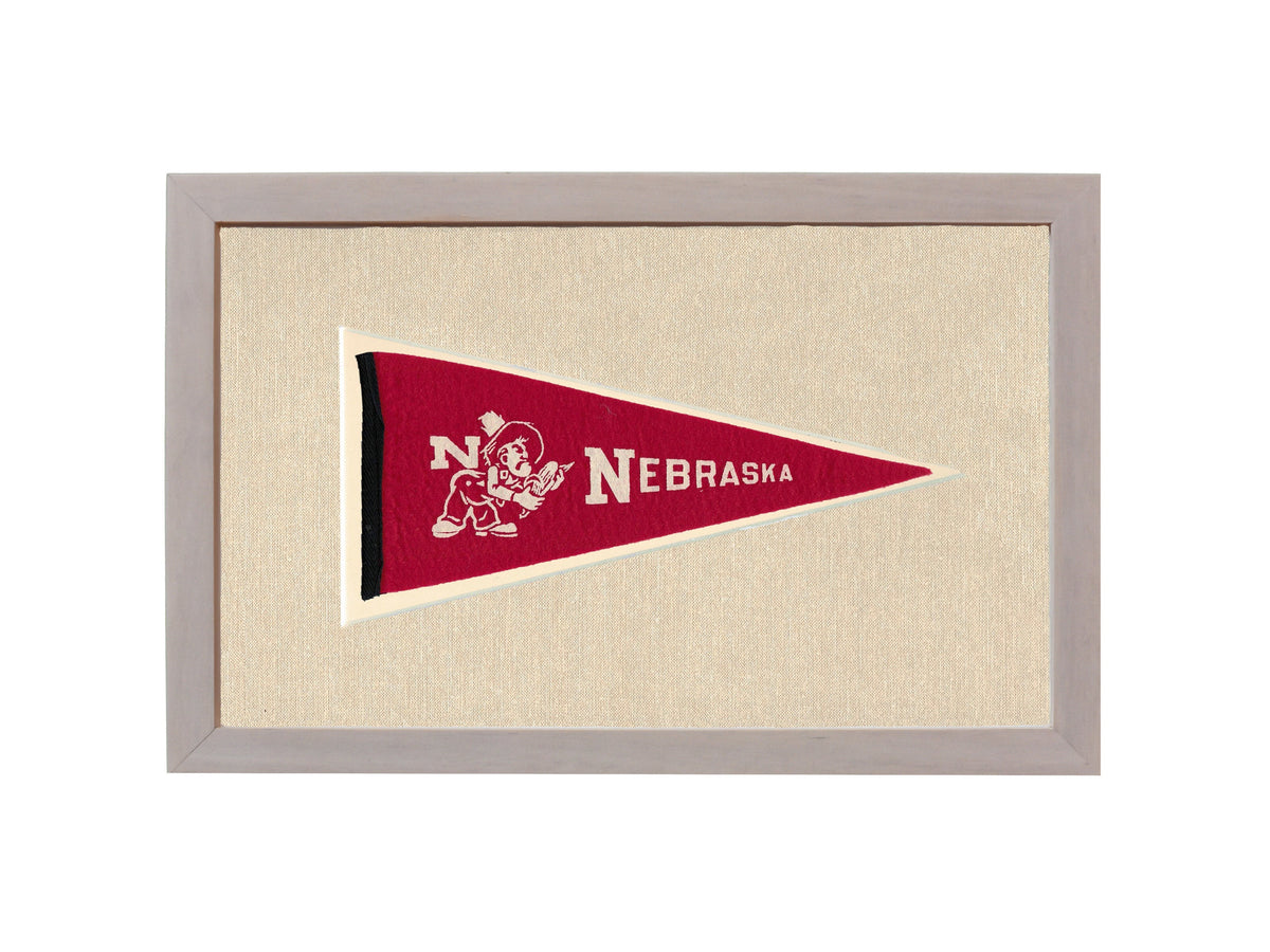 Vintage Nebraska Pennant