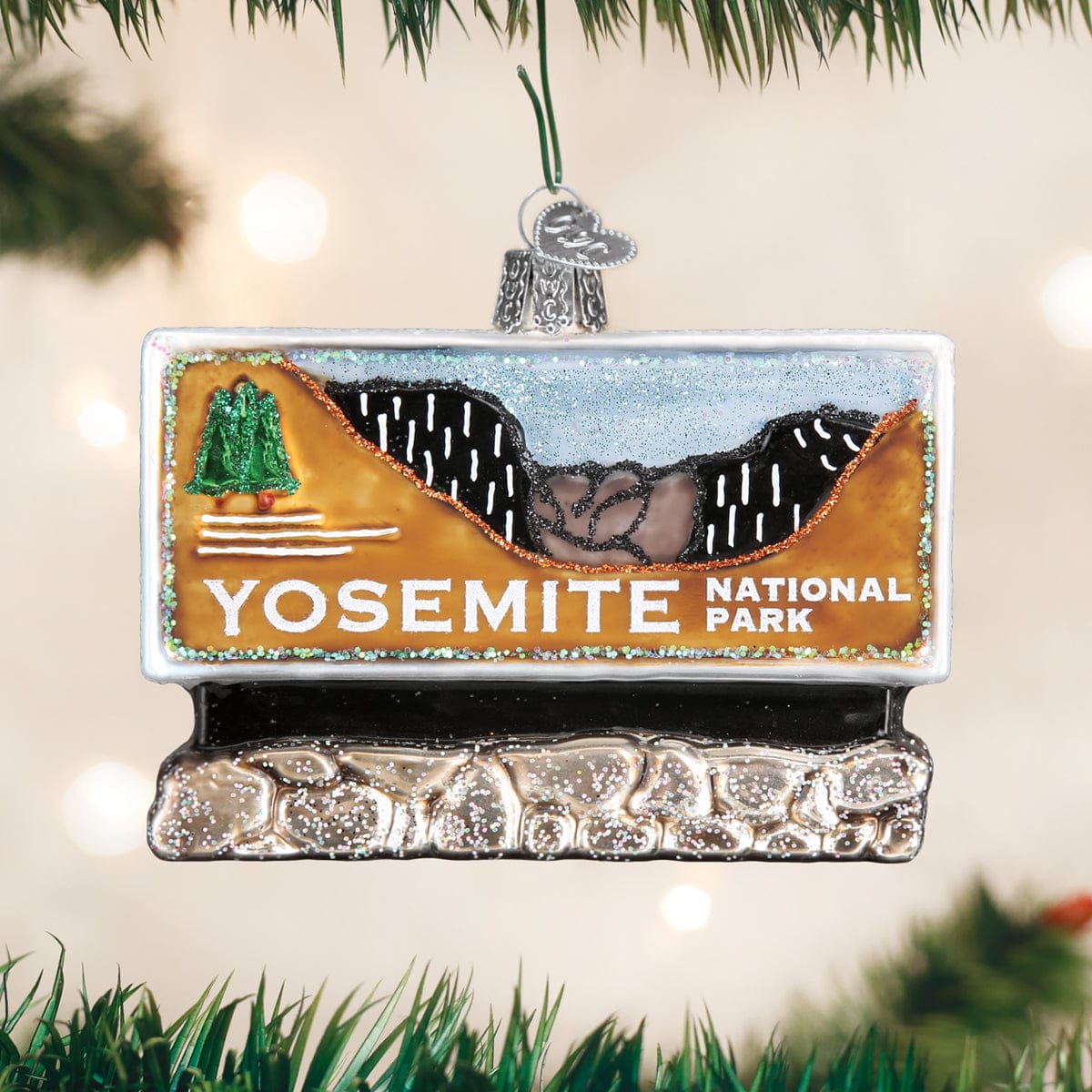 Old World Christmas 2.75 X 3.75 X 0.75 / 36172 Yosemite National Park Ornament