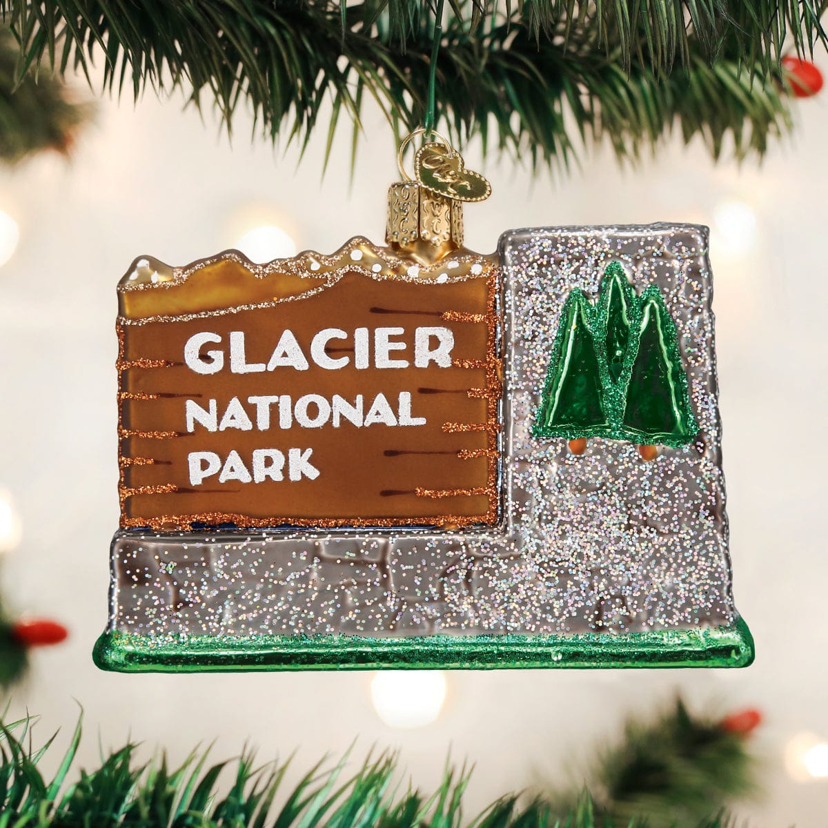 Old World Christmas 3 X 4 X 1 / 36174 Glacier National Park