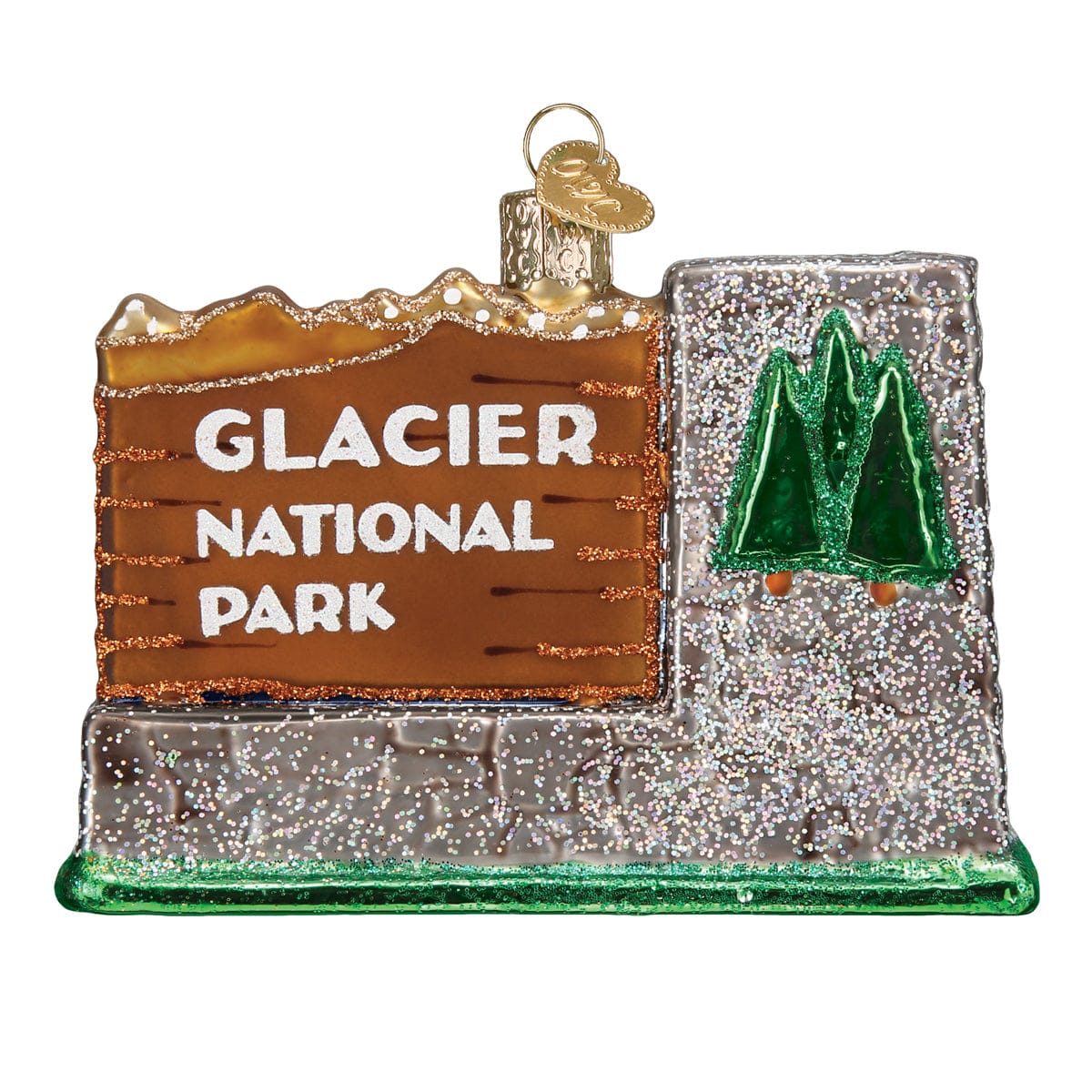 Old World Christmas 3 X 4 X 1 / 36174 Glacier National Park