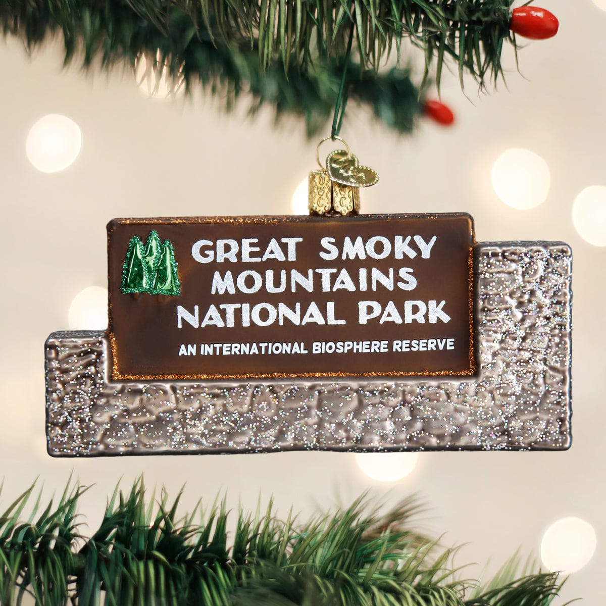 Old World Christmas 2.5 X 4.75 X 1 / 36189 Great Smoky Mountains