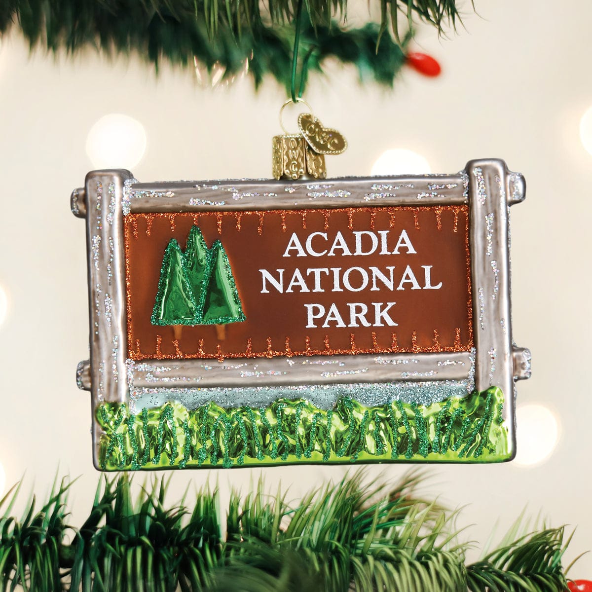 Old World Christmas 3 X 4 X 0.75 / 36190 Acadia National Park