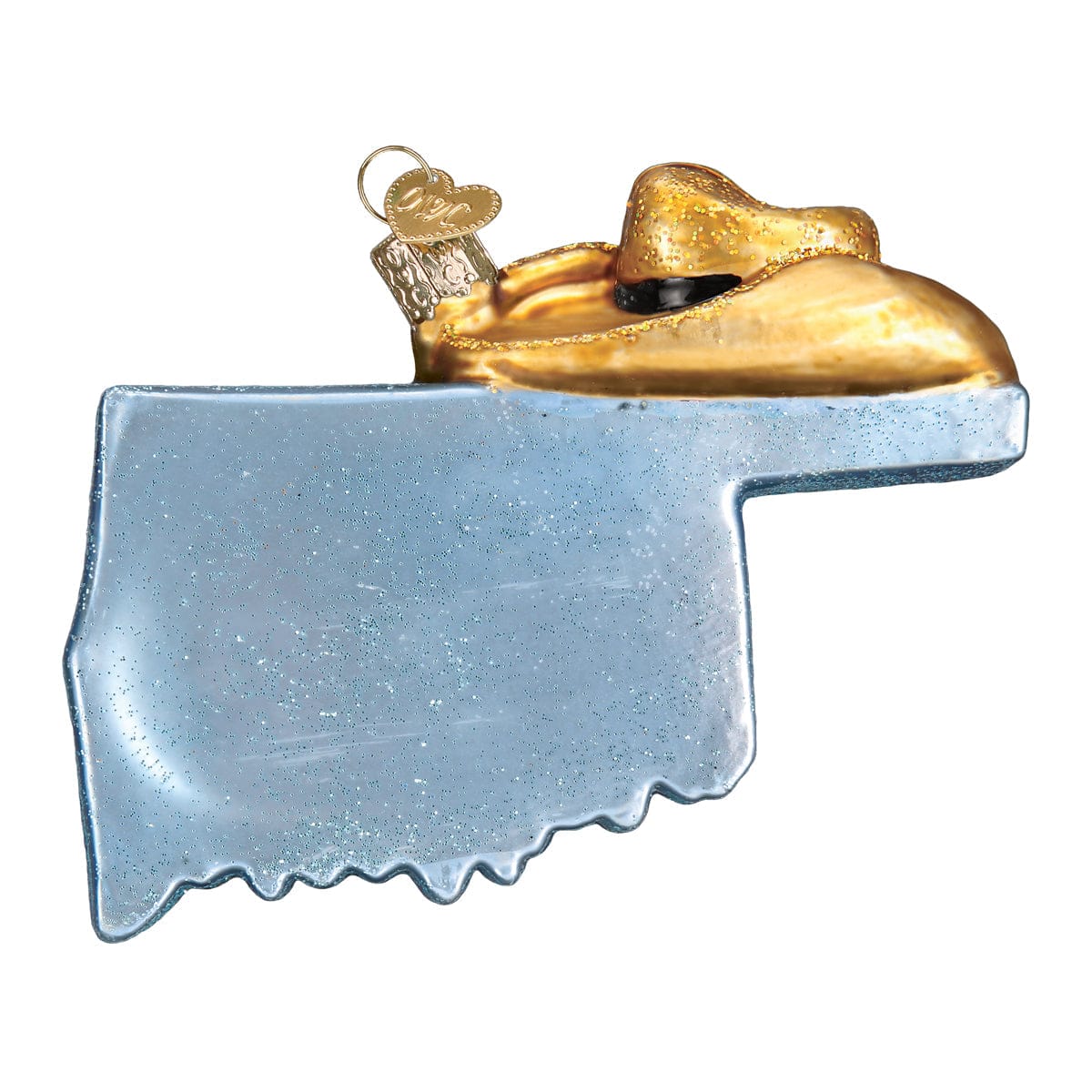 Old World Christmas 3.25 X 4 X 0.75 / 36224 State Of Oklahoma Ornament
