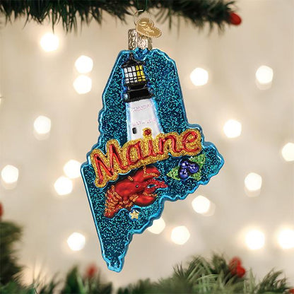 State Of Maine Ornament - My American Goods