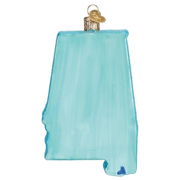 State Of Alabama Ornament - My American Goods