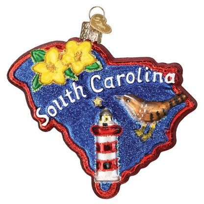 State Of South Carolina Ornament - My American Goods