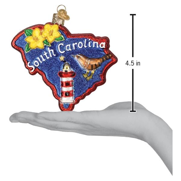 Old World Christmas 1 X 4 X 4.5 / 36297 State Of South Carolina Ornament