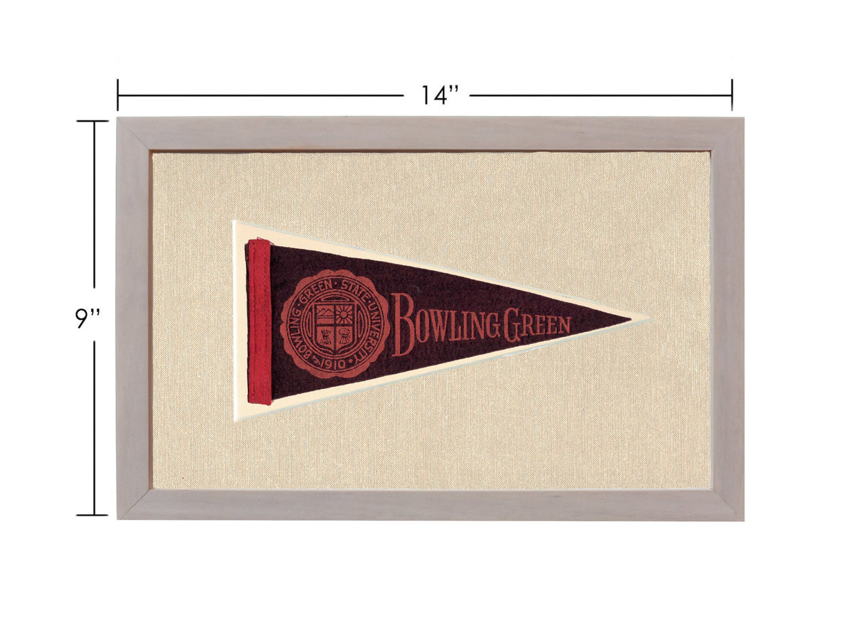Vintage Bowling Green State University Pennant