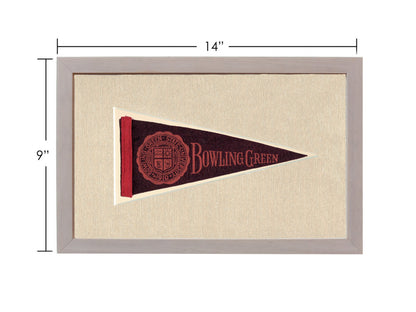 Vintage Bowling Green State University Pennant