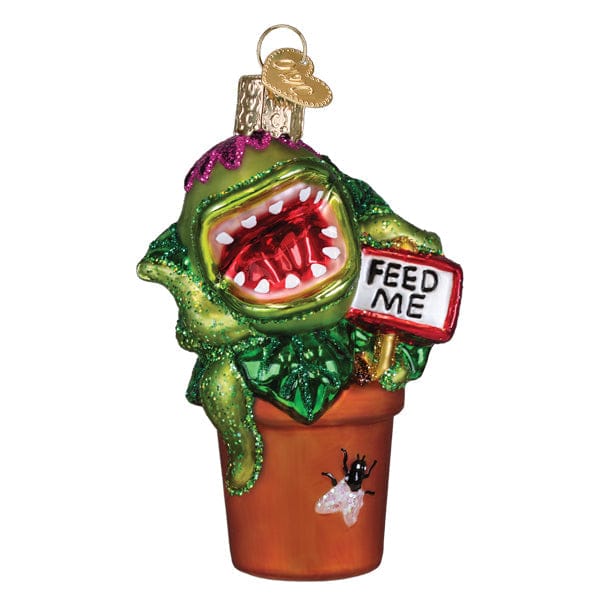 Old World Christmas 3.25 X 2.25 X 1.75 / 36352 Venus Fly Trap Ornament