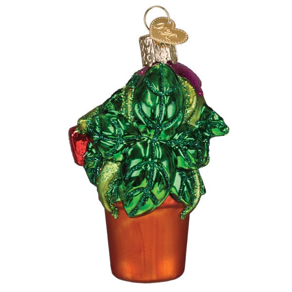 Old World Christmas 3.25 X 2.25 X 1.75 / 36352 Venus Fly Trap Ornament