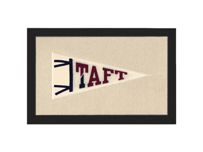 Vintage Taft School Pennant