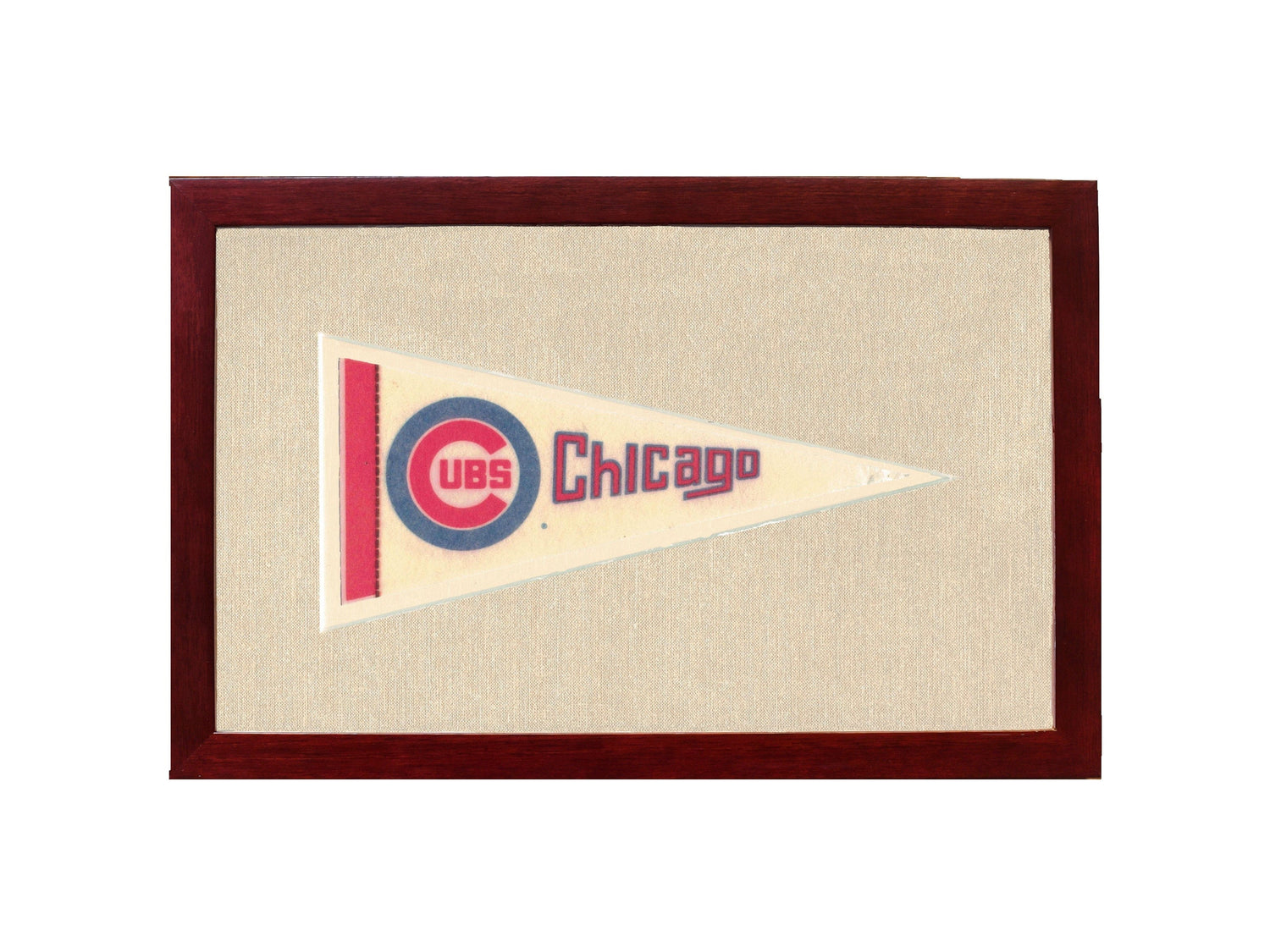 Americana Memories Vintage Pennants and Memorabilia Vintage Chicago Cubs Pennant