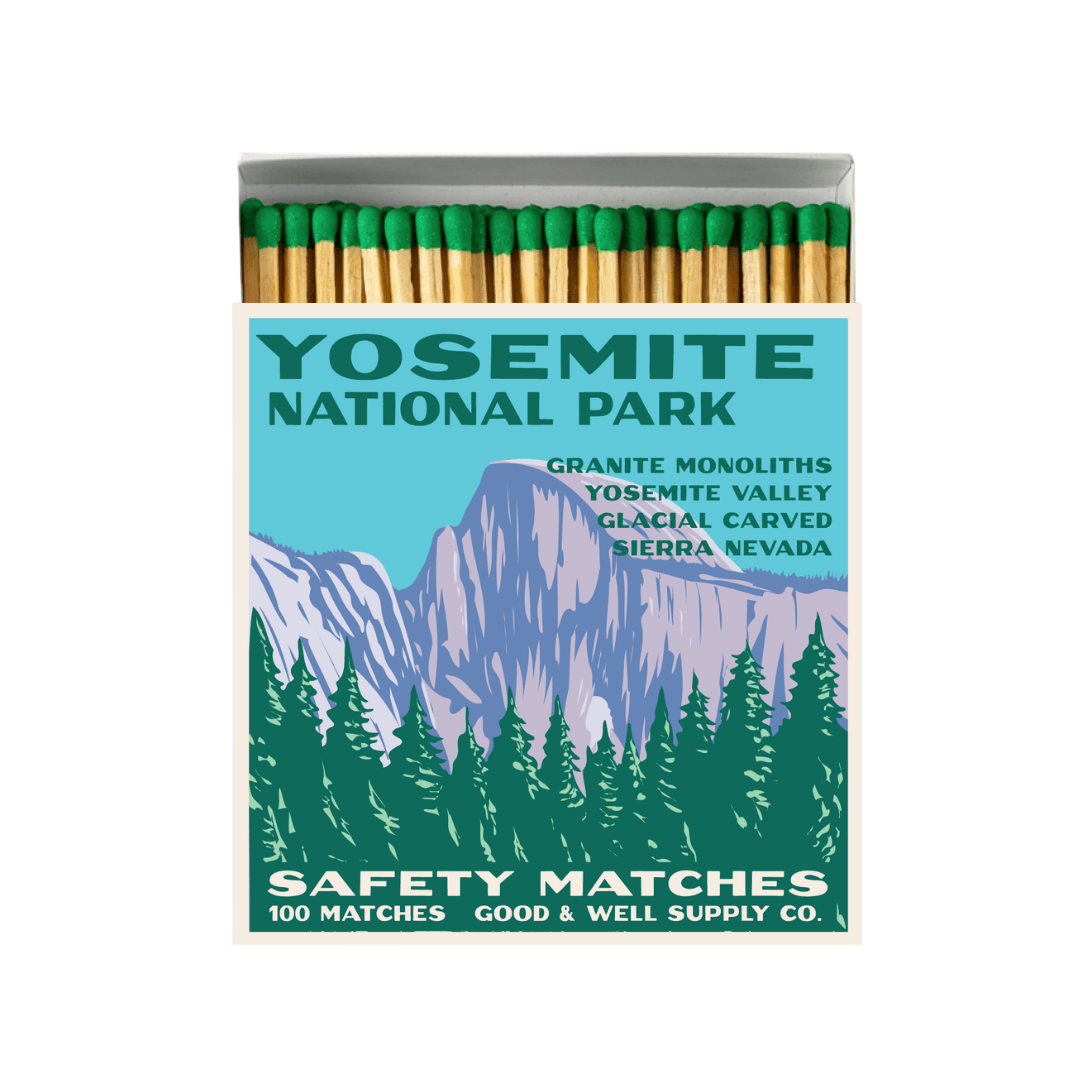 Good &amp; Well Supply Co. Yosemite Vintage National Park Cabin Matches