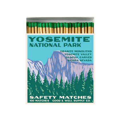Good &amp; Well Supply Co. Yosemite Vintage National Park Cabin Matches
