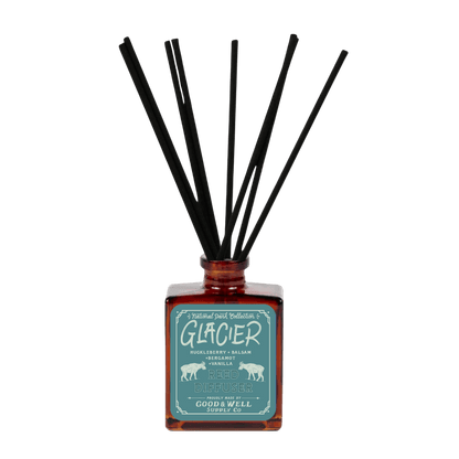 Good &amp; Well Supply Co Glacier National Park Reed Diffuser