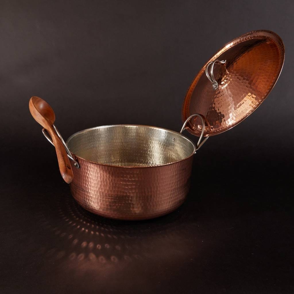 Sertodo Pots &amp; Pans Beautiful and Big Copper Dutch Ovens