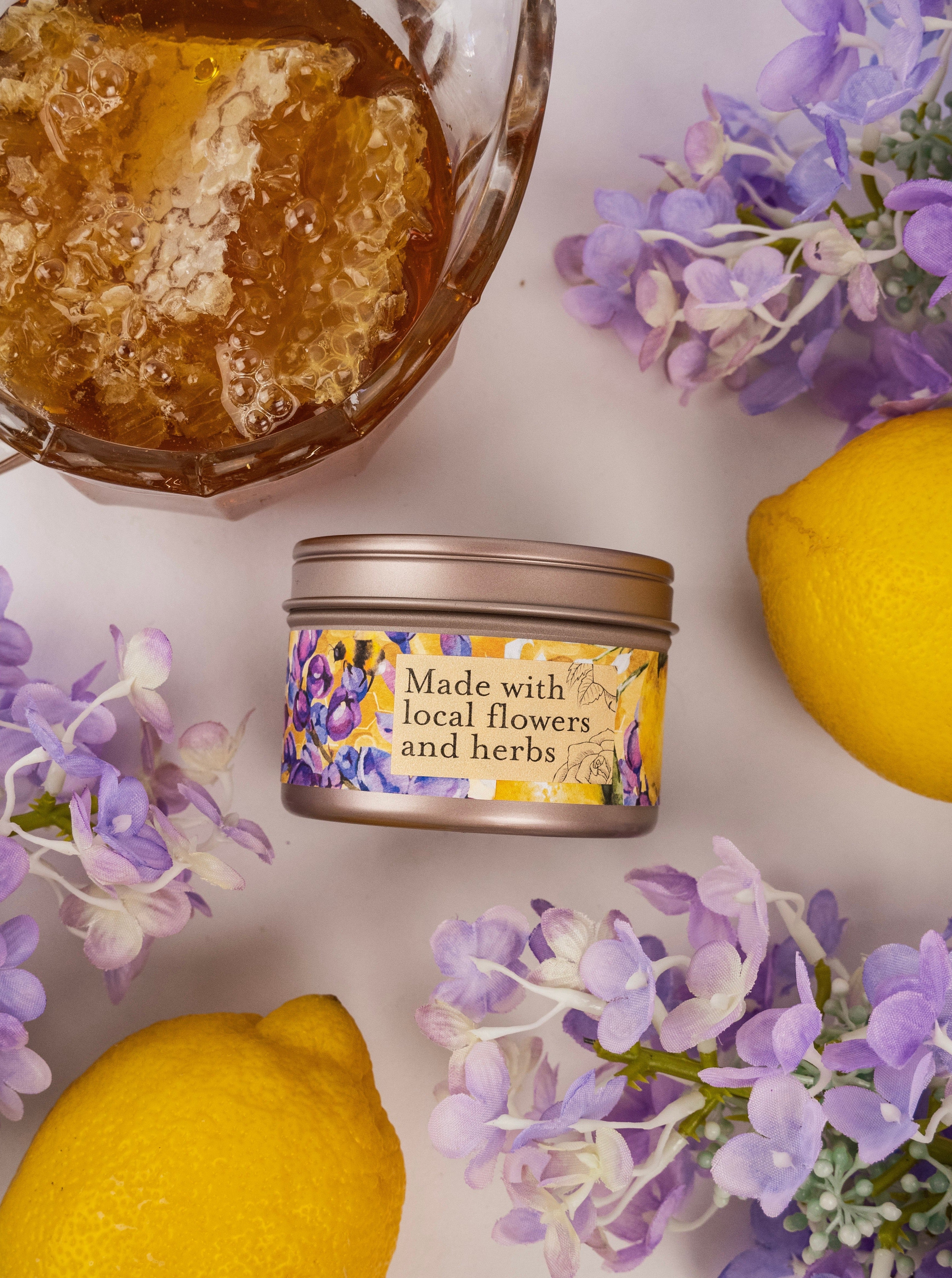 NECTAR Lilac Lemon Honey Candle - My American Goods