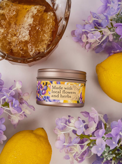 NECTAR Lilac Lemon Honey Candle - My American Goods