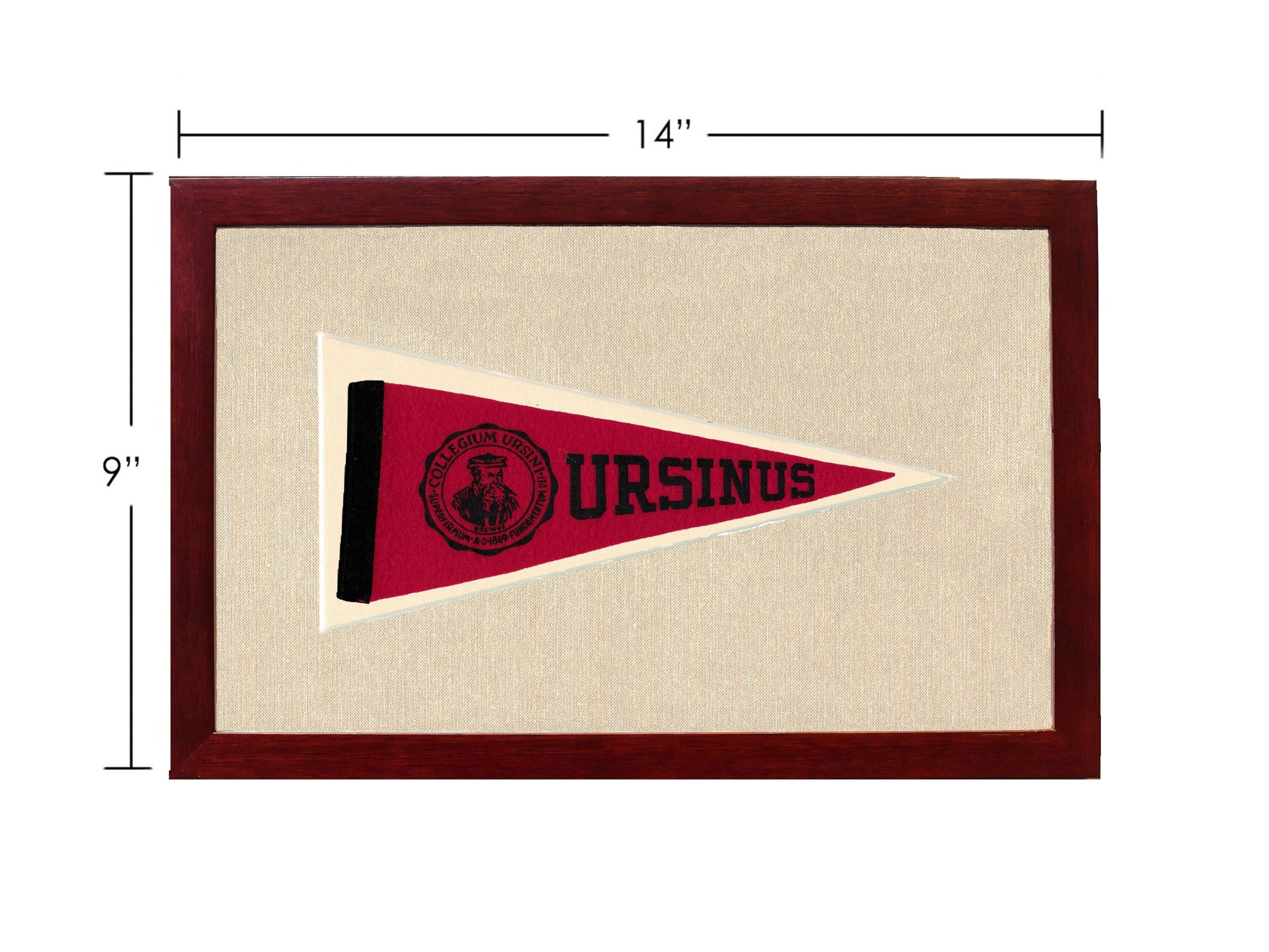 Americana Memories Vintage Pennants and Memorabilia Vintage Ursinus College Pennant