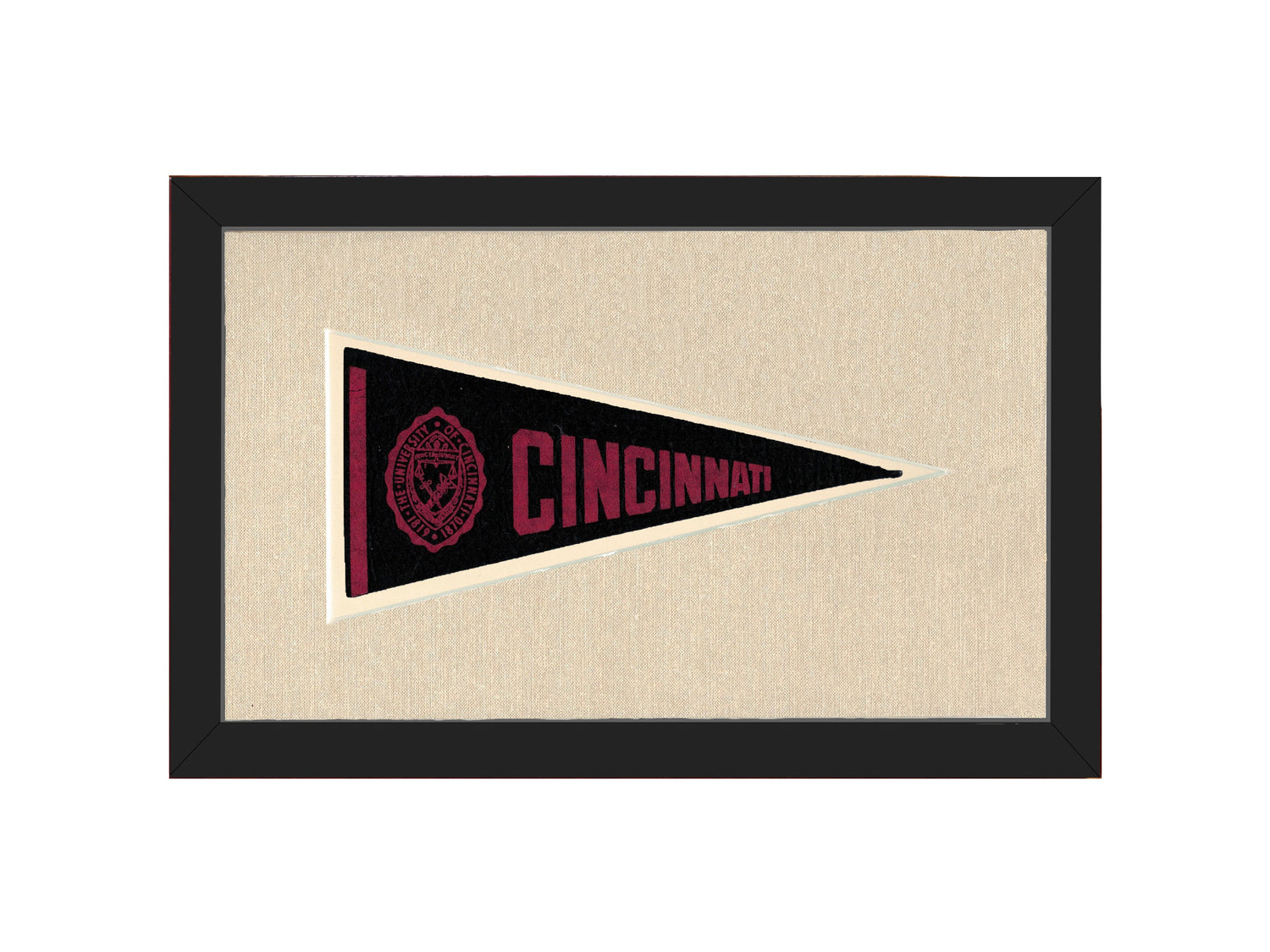 Vintage University of Cincinnati Pennant