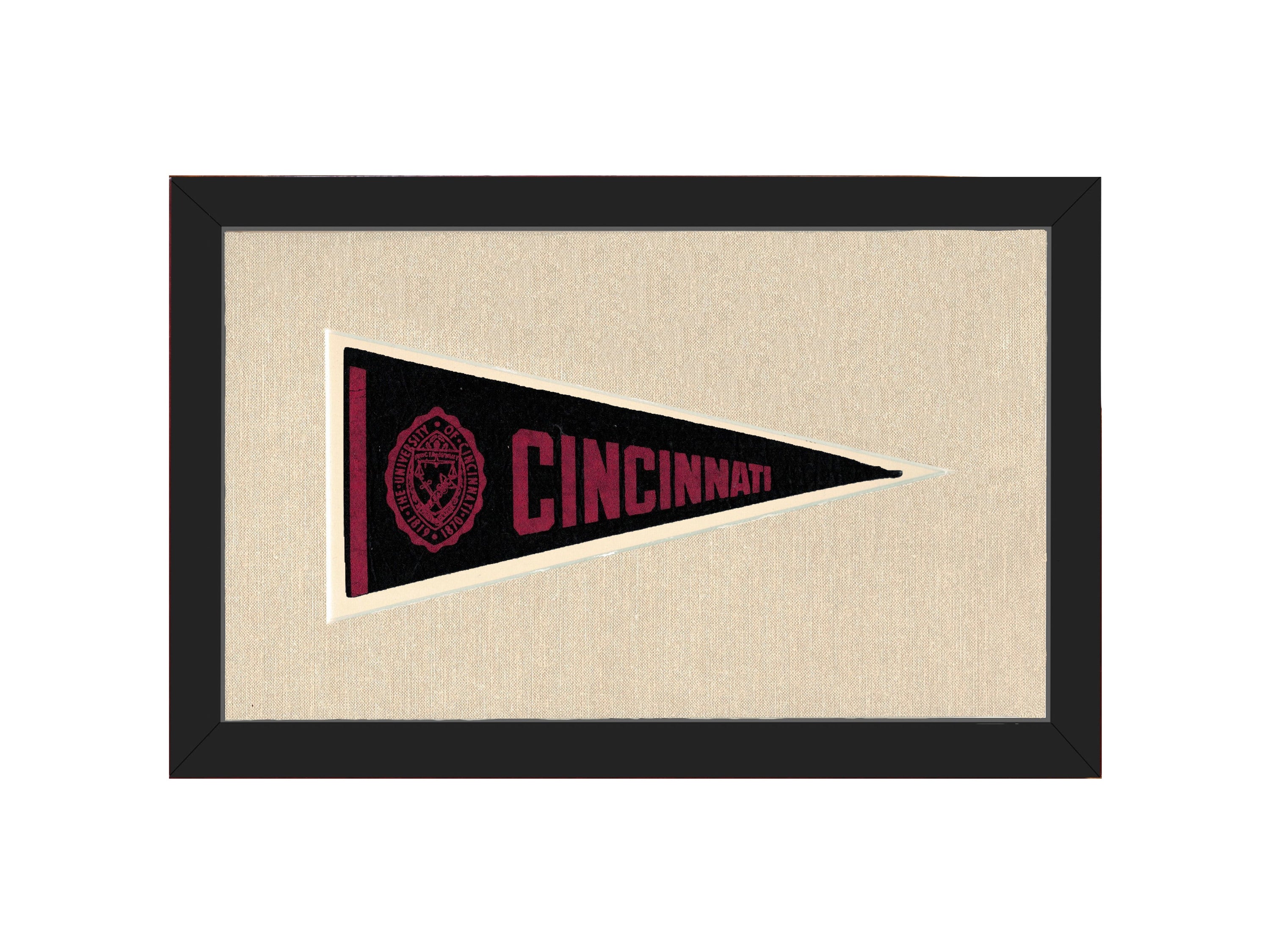 Vintage University of Cincinnati Pennant