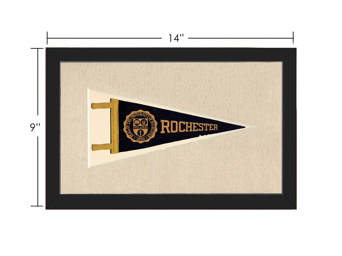 Vintage University of Rochester Pennant