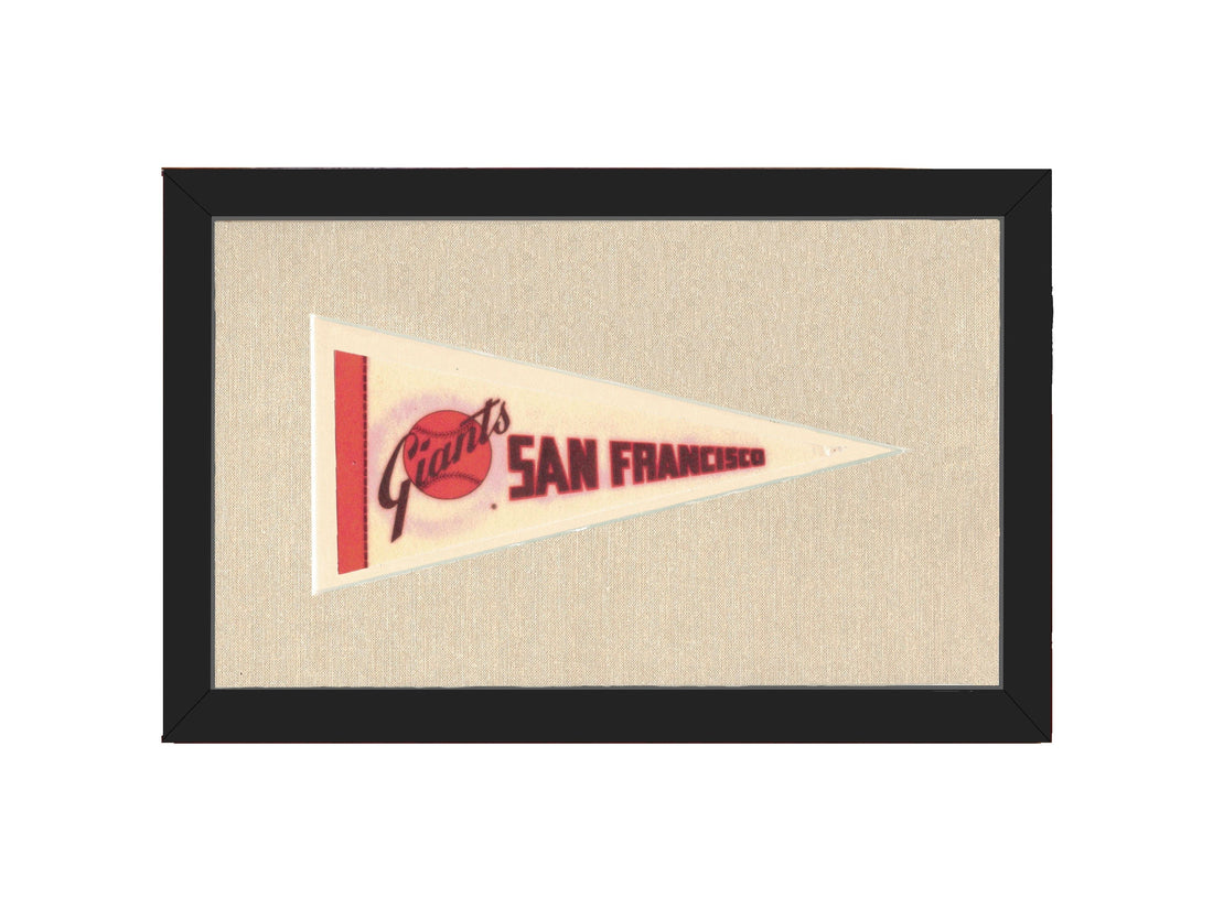 Americana Memories Vintage Pennants and Memorabilia Vintage San Francisco Giants Pennant