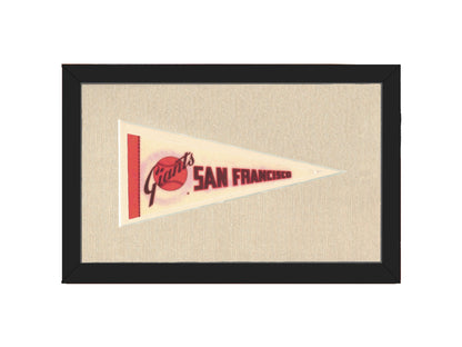 Americana Memories Vintage Pennants and Memorabilia Vintage San Francisco Giants Pennant