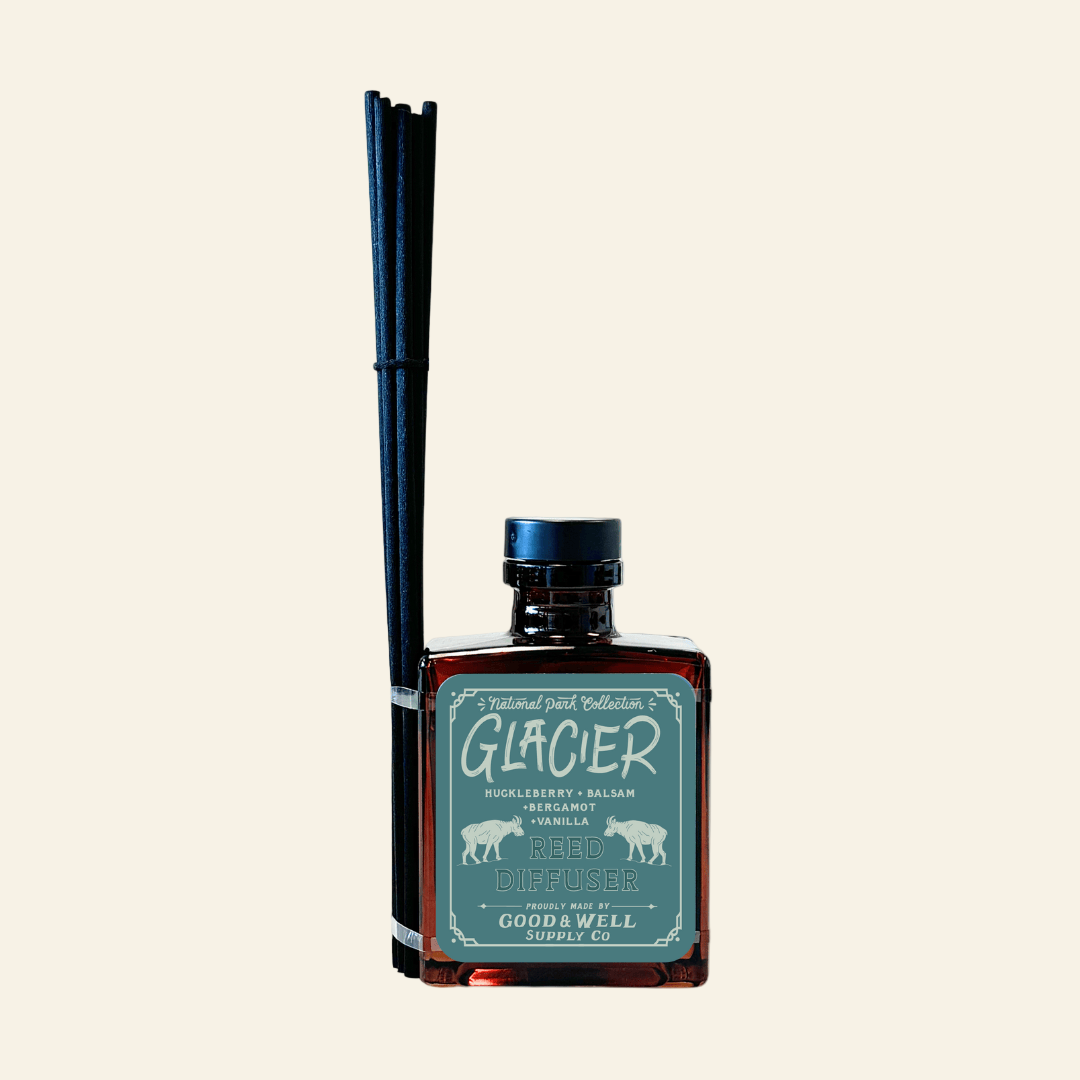 Good &amp; Well Supply Co. Glacier National Park Reed Diffuser