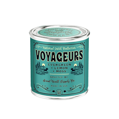 Good &amp; Well Supply Co Candles Voyageurs National Park Candle