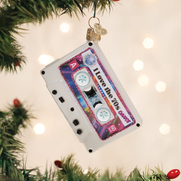 Old World Christmas 4 X 2.25 X 0.75 / 38111 I Love The 70s Ornament