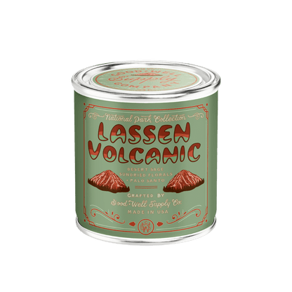 Good &amp; Well Supply Co Candles Lassen Volcanic National Park Candle