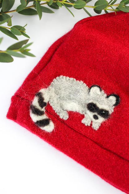 Raccoon Cashmere Hat - Baby - My American Goods