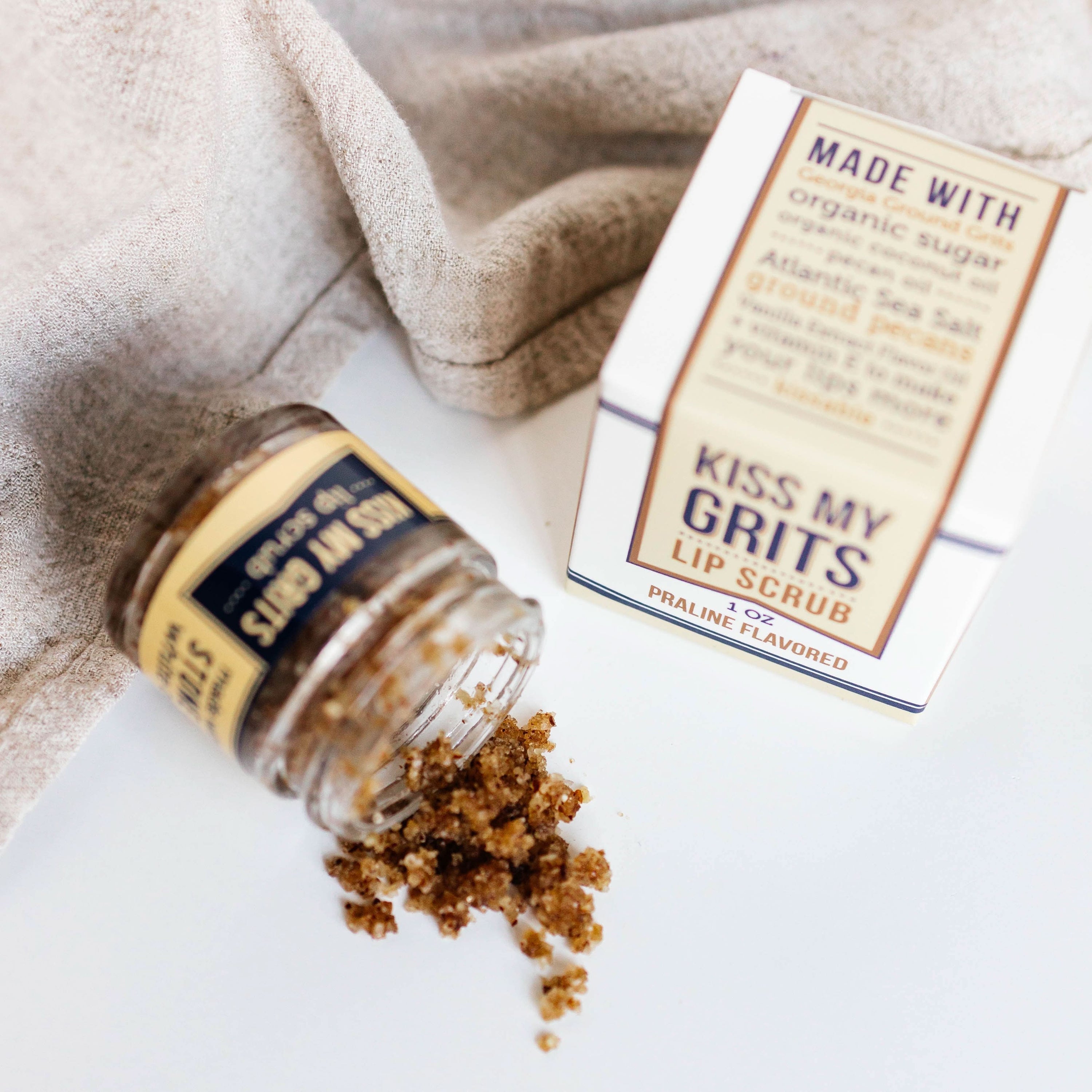 Salacia Salts Bath &amp; Body Praline Kiss My Grits Lip Scrub