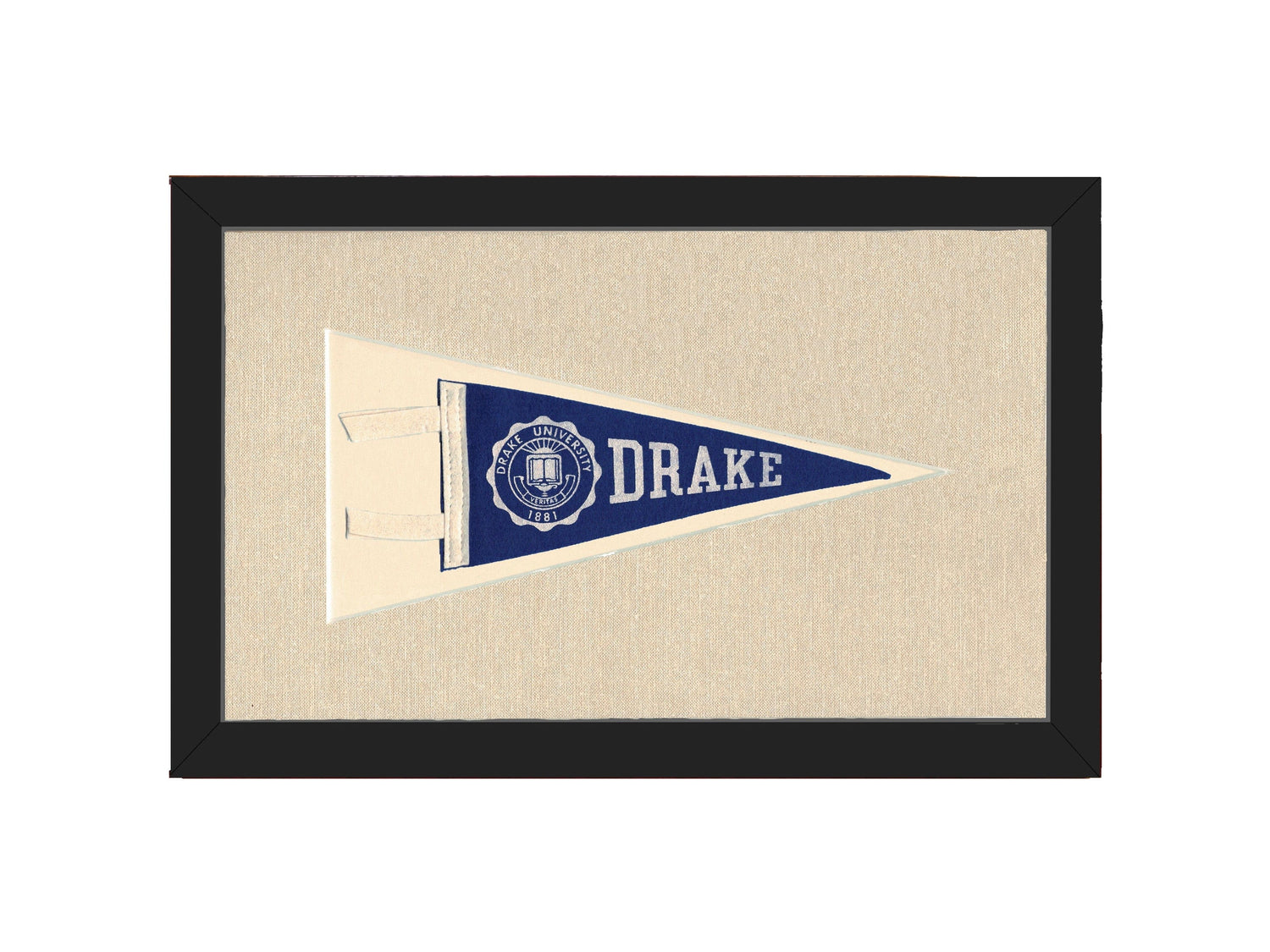 Americana Memories Vintage Pennants and Memorabilia Vintage Drake University Pennant